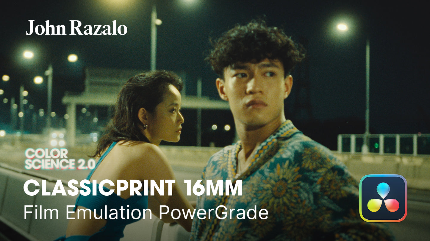 ClassicPrint 16mm Film Emulation PowerGrade