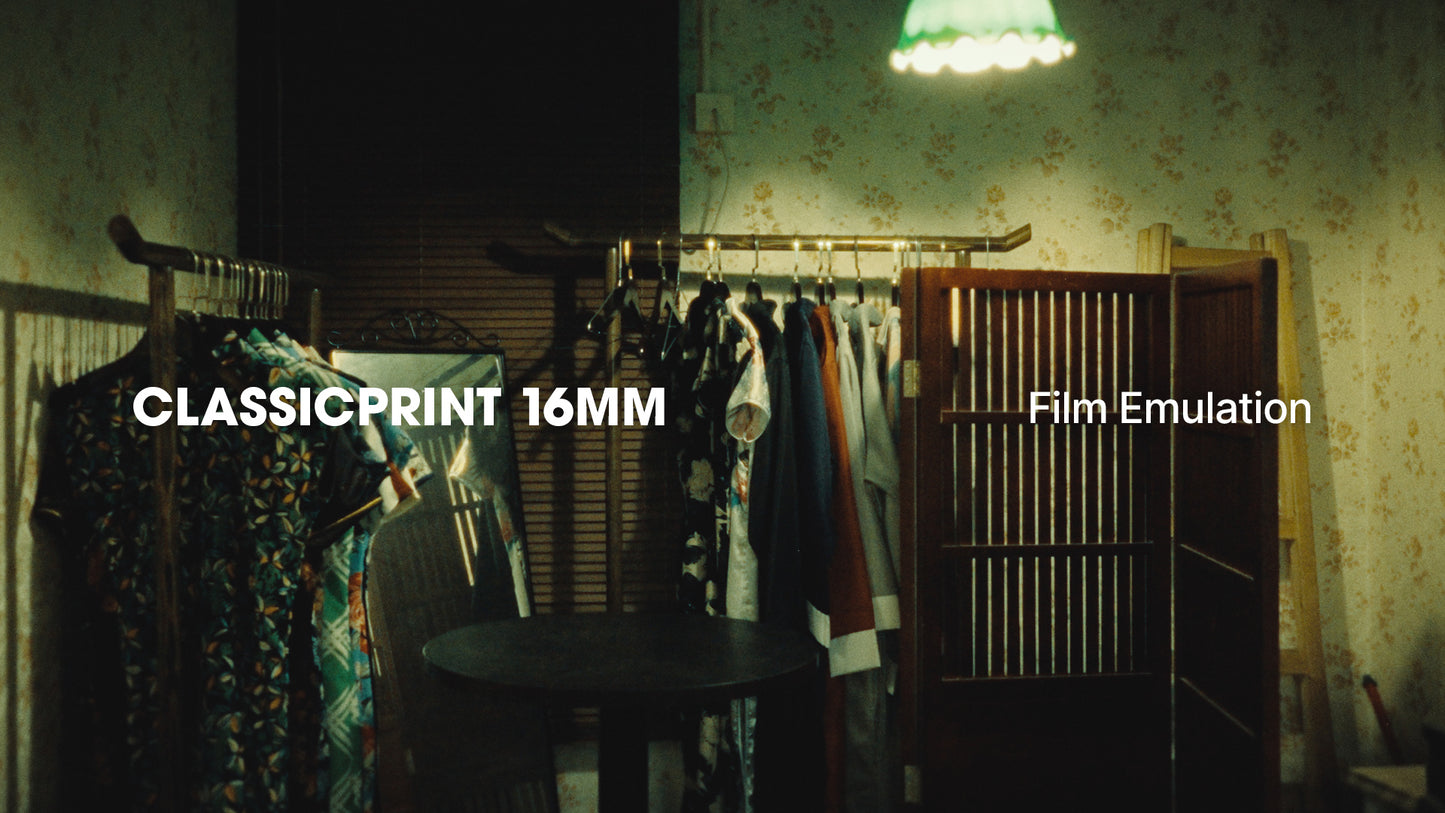 ClassicPrint 16mm Film Emulation LUTs
