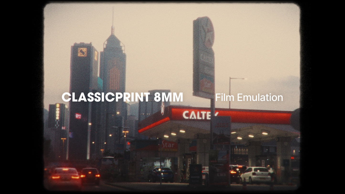 ClassicPrint 8mm Film Emulation PowerGrade