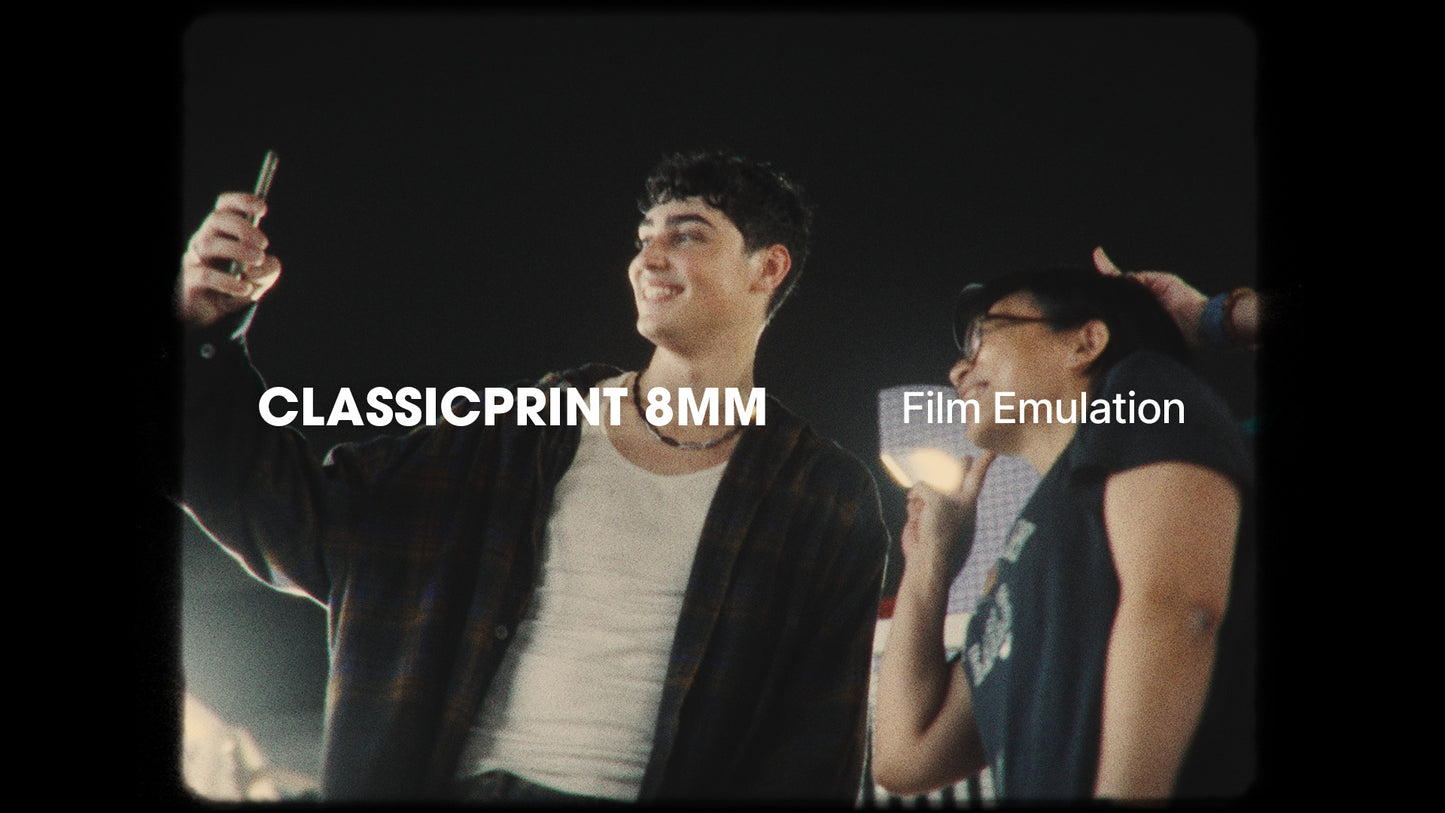 ClassicPrint 8mm Film Emulation PowerGrade