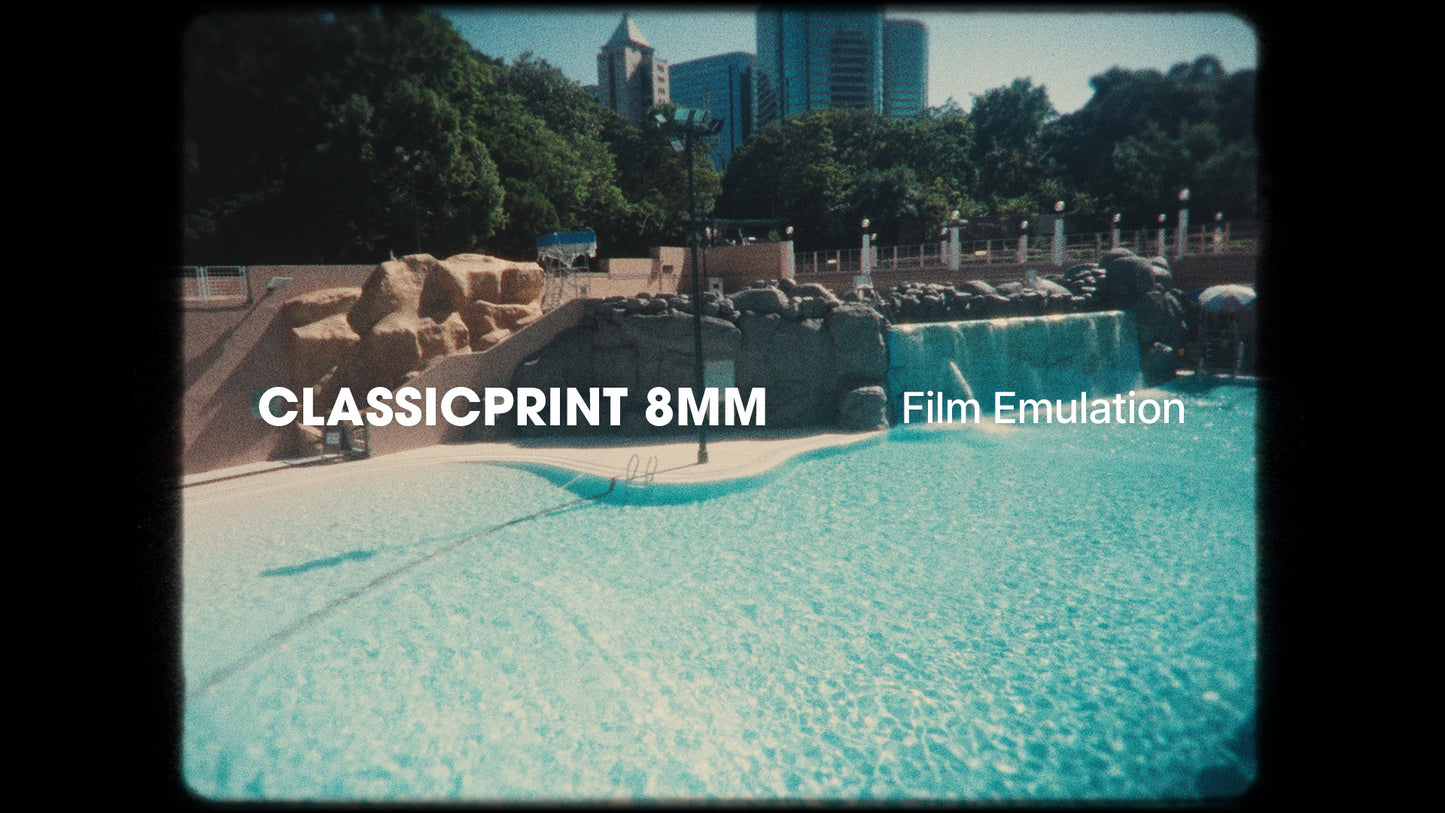 ClassicPrint 8mm Film Emulation PowerGrade