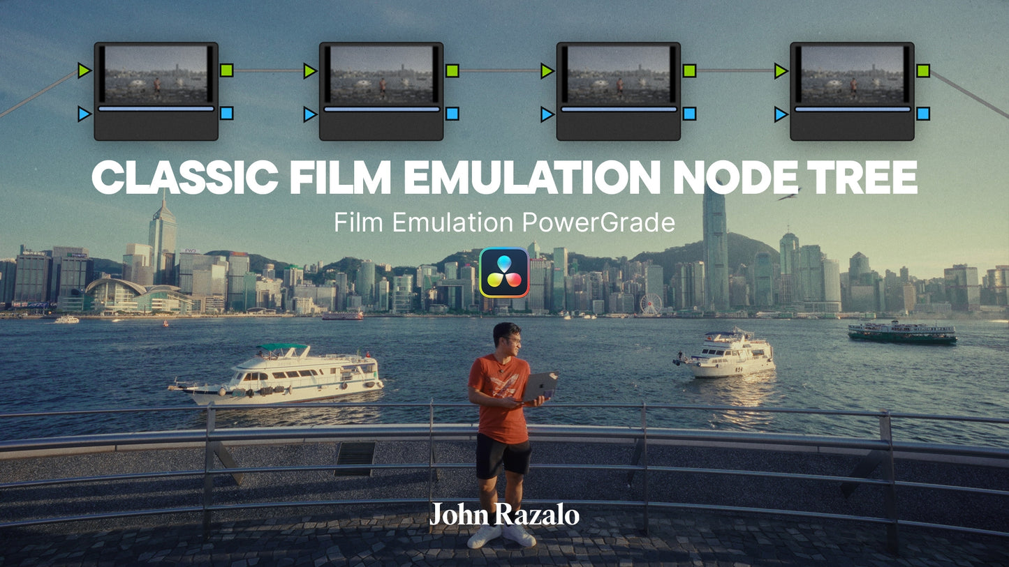 Classic Film Emulation Node Tree