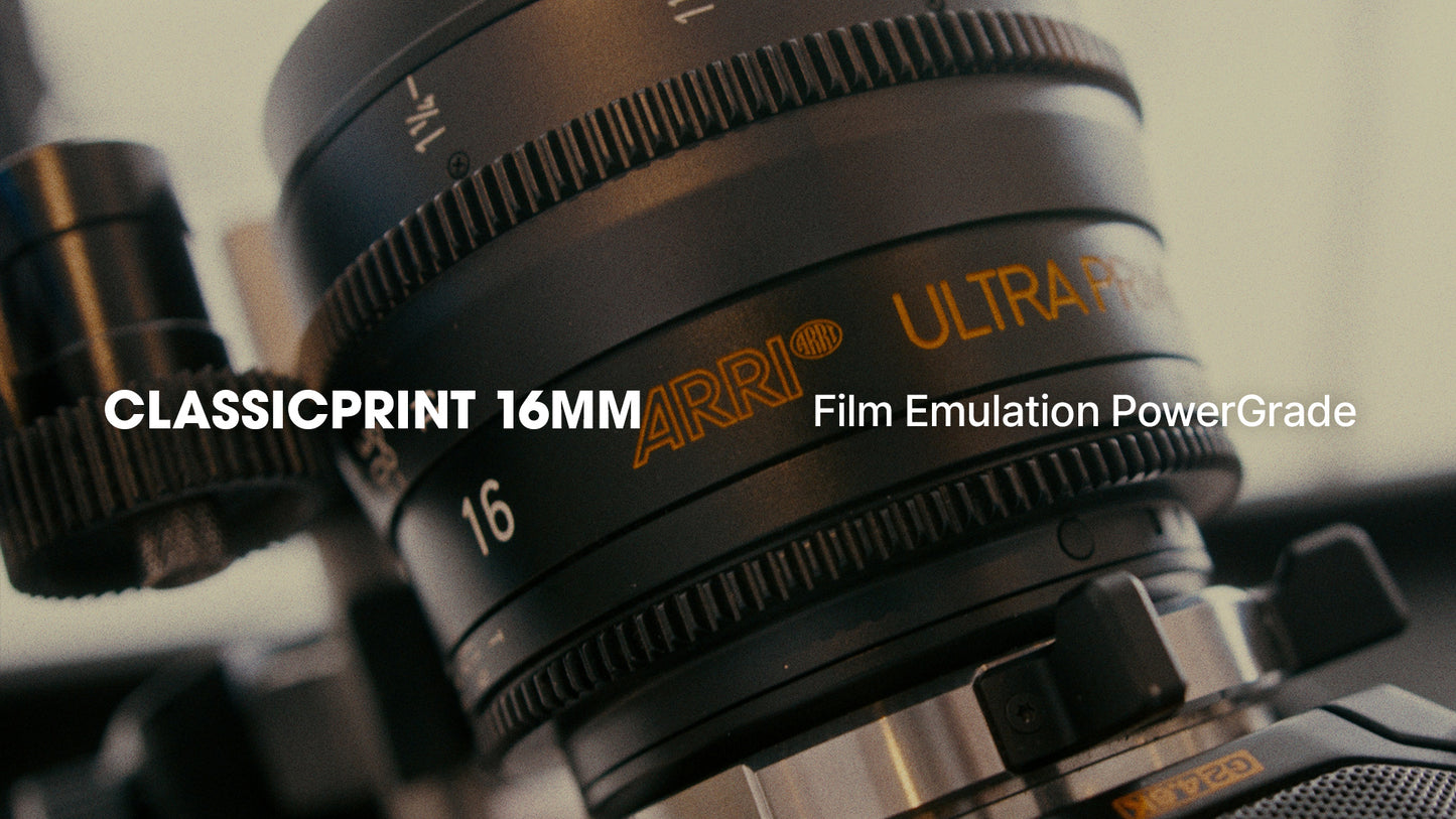 ClassicPrint 16mm Film Emulation PowerGrade