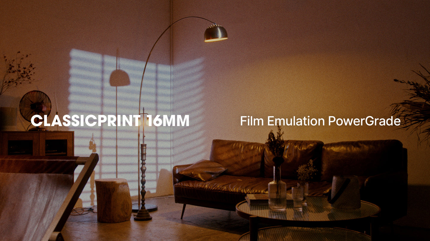 ClassicPrint 16mm Film Emulation PowerGrade