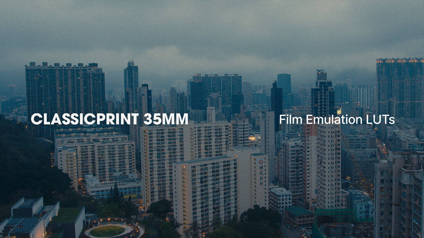 ClassicPrint 35mm Film Emulation LUTs