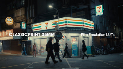 ClassicPrint 35mm Film Emulation LUTs