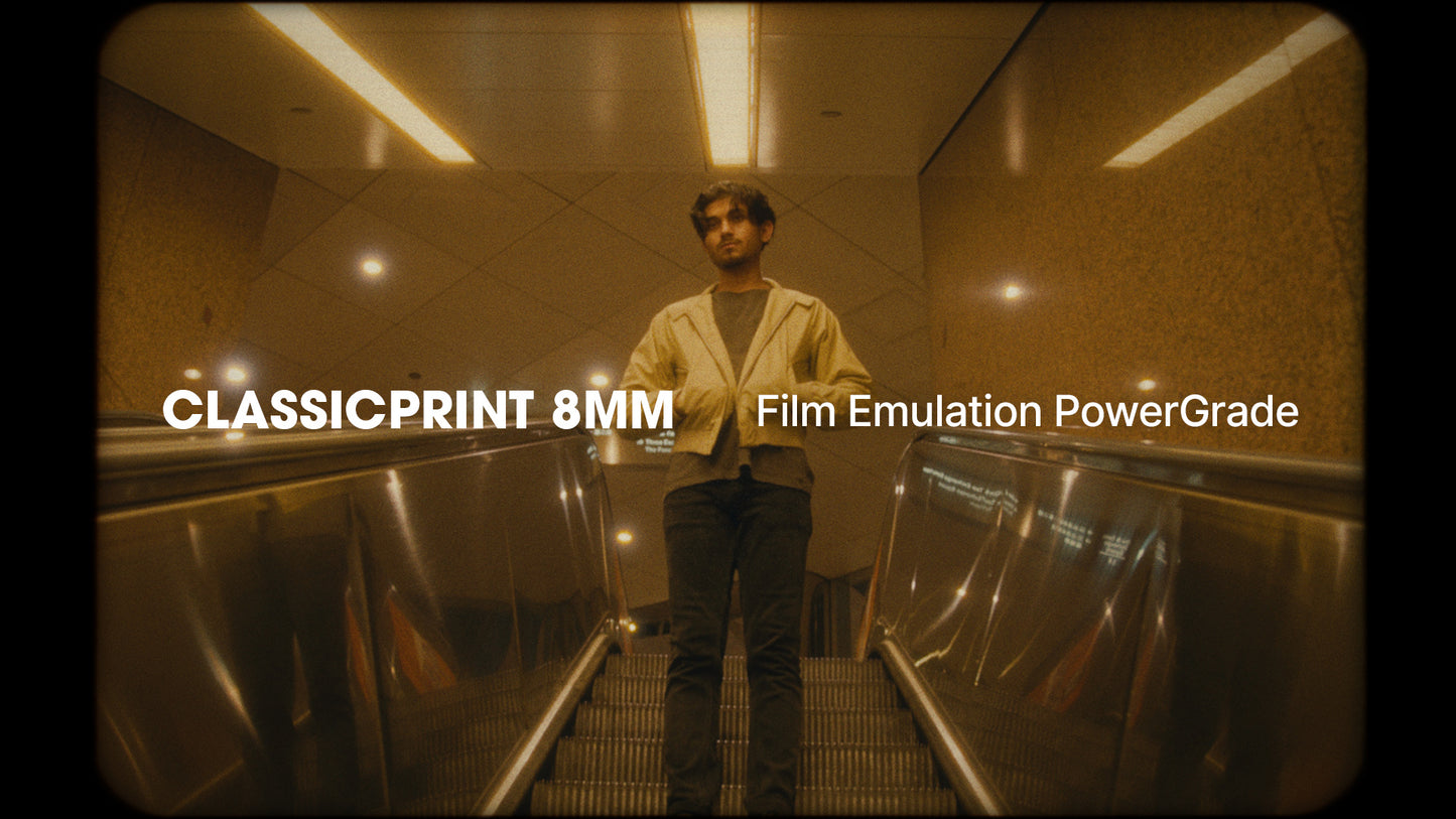 ClassicPrint 8mm Film Emulation PowerGrade