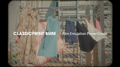 ClassicPrint 8mm Film Emulation PowerGrade