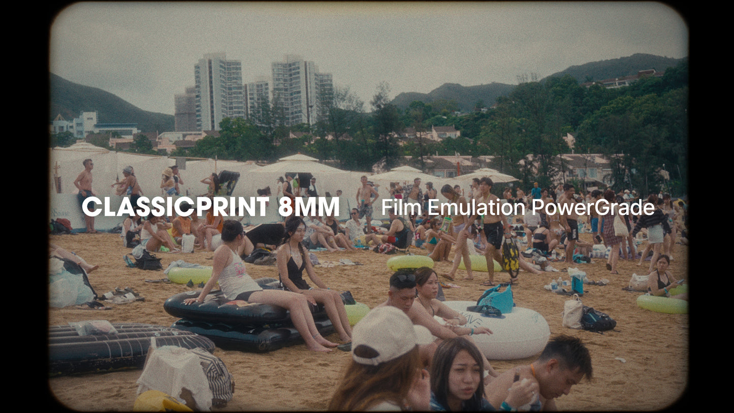 ClassicPrint 8mm Film Emulation PowerGrade