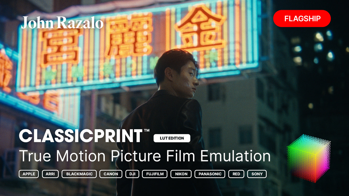 ClassicPrint™ Film Emulation LUTs (COLOR SCIENCE 3.5)