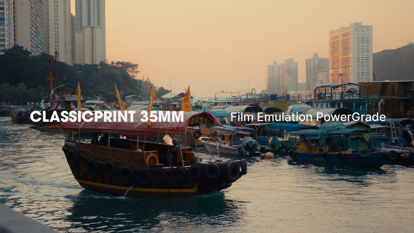 ClassicPrint 35mm Film Emulation PowerGrade