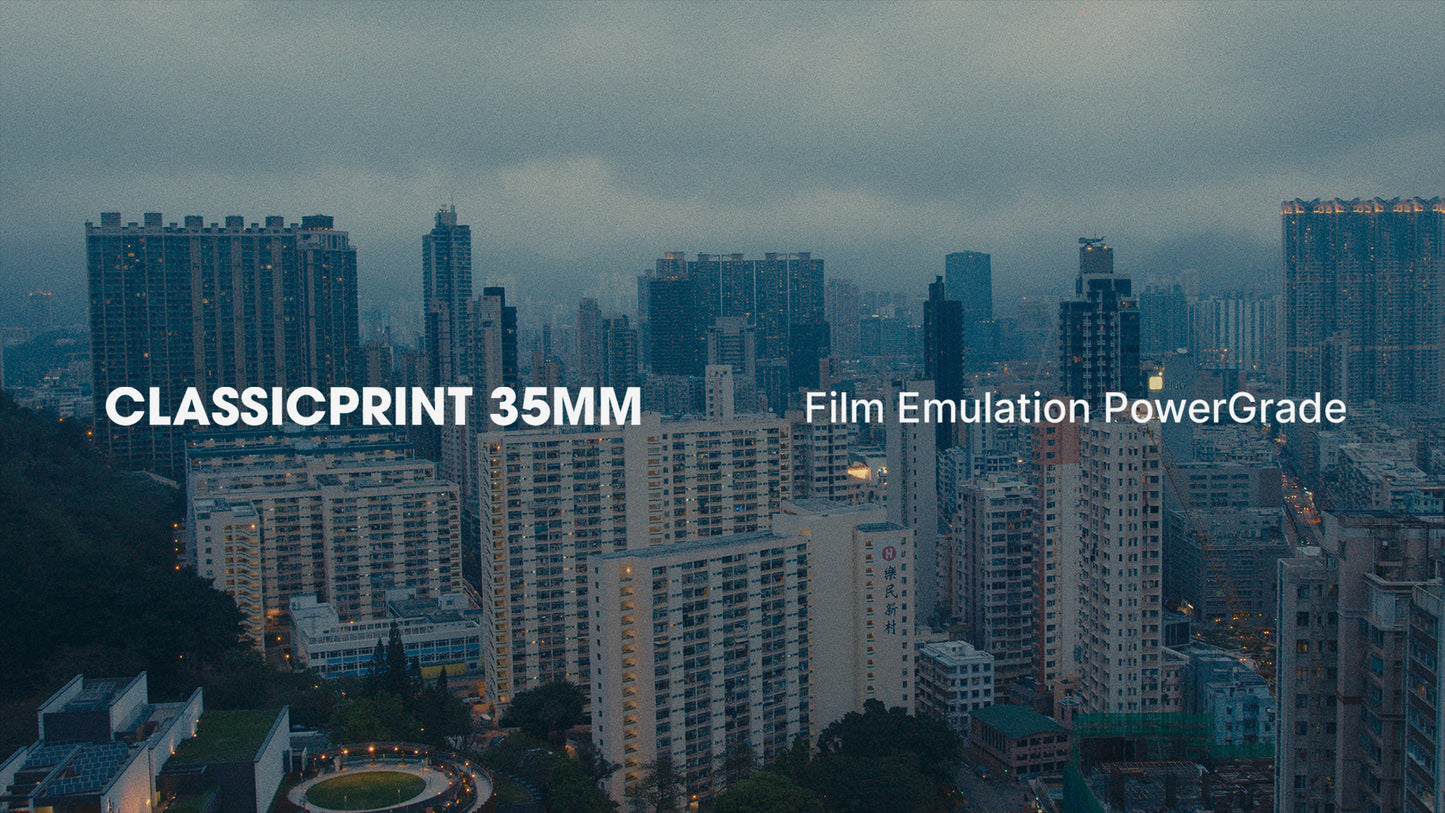 ClassicPrint 35mm Film Emulation PowerGrade