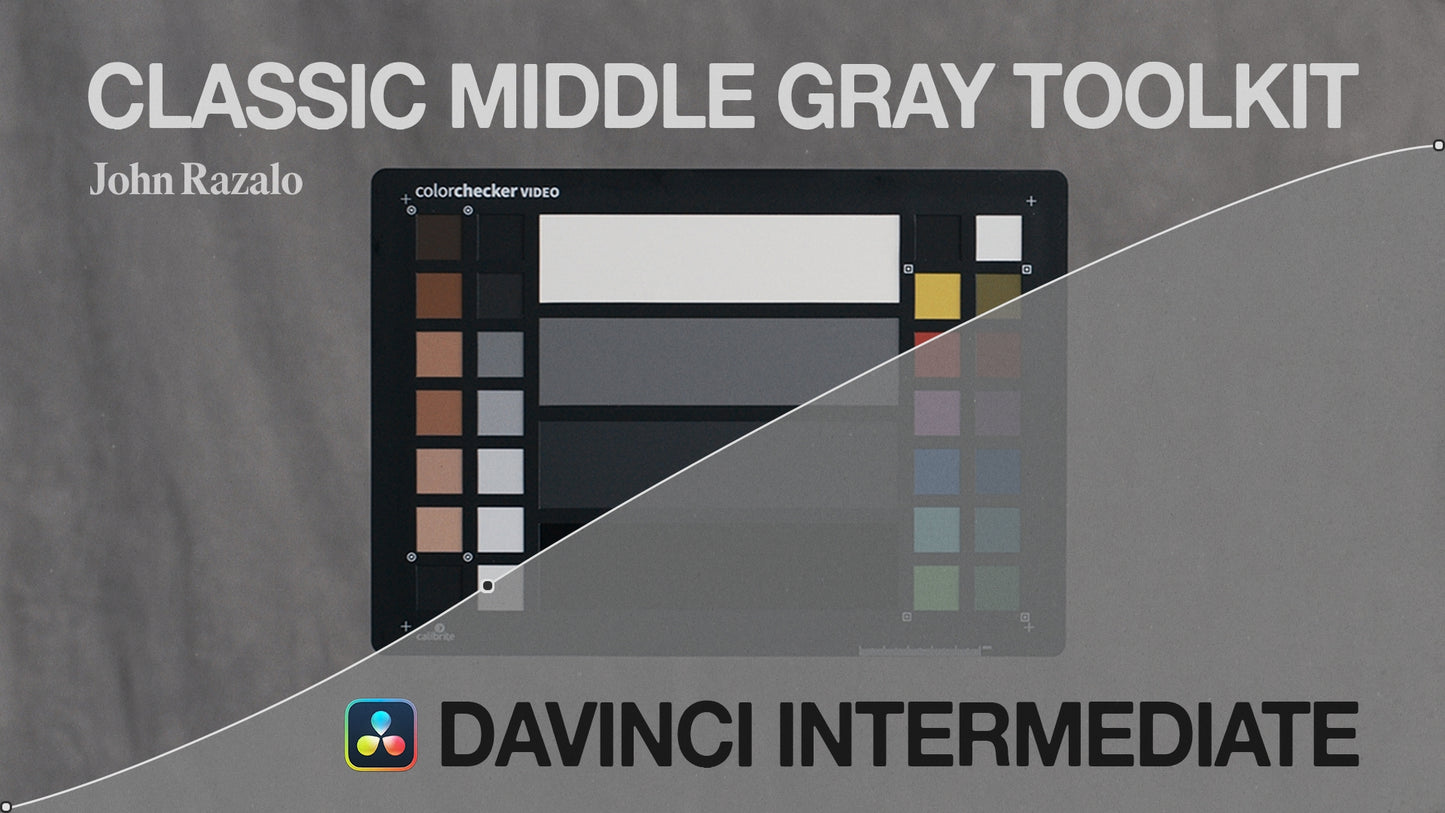 Classic Middle Gray Toolkit