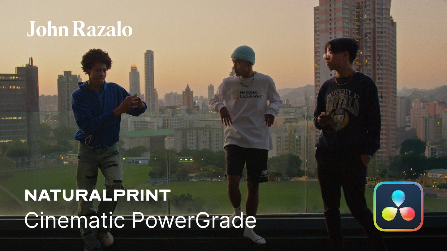 NaturalPrint Cinematic PowerGrade