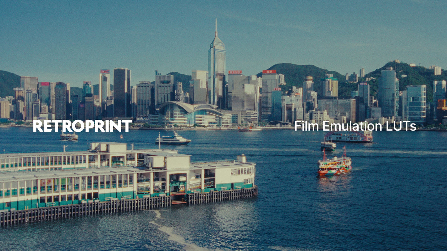 RetroPrint Archival Film Emulation LUTs